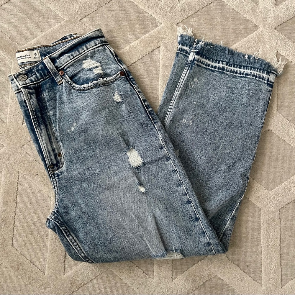 A&F curve love jeans (ultra high rise)
